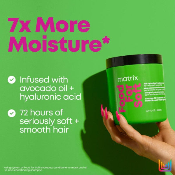 Matrix Total Results Food For Soft Rich Hydrating Treatment Mask 500ml