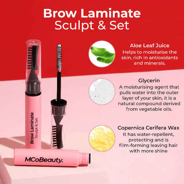 MCoBeauty Brow Laminate Sculpt & Set