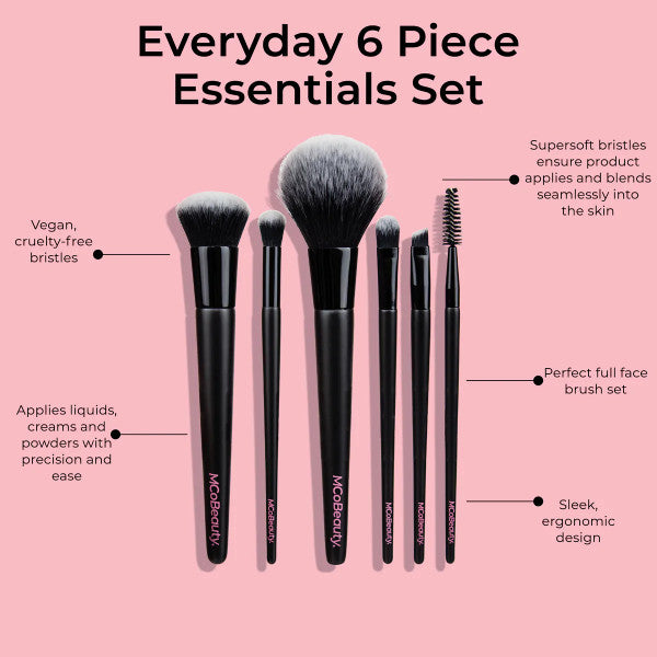 MCoBeauty Everyday 6 Piece Essentials Set