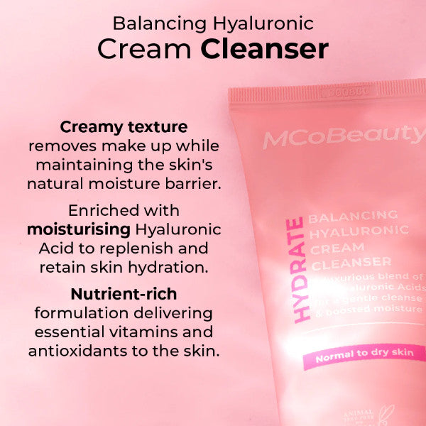 MCoBeauty Balancing Hyaluronic Cream Cleanser 150ml