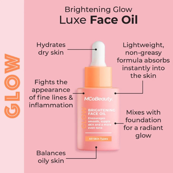 MCoBeauty Brightening Glow Luxe Face Oil 30ml