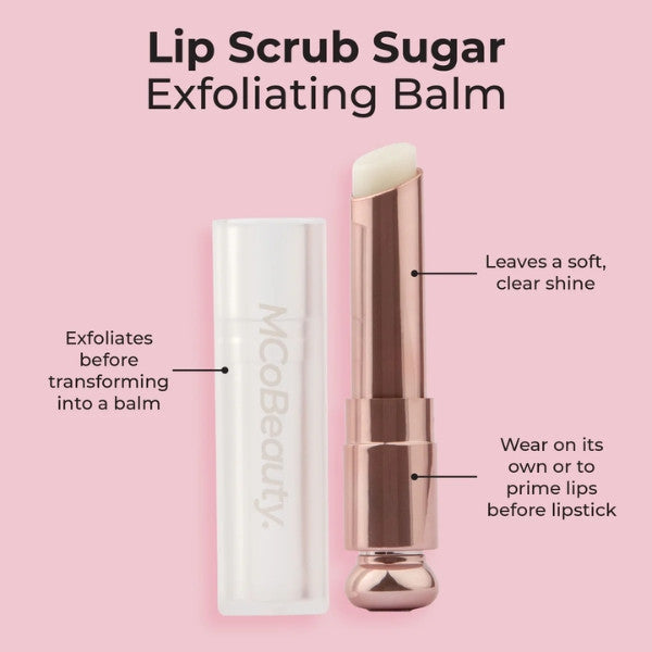MCoBeauty Lip Scrub Sugar Exfoliating Balm