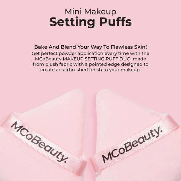 MCoBeauty Makeup Settings Puffs 4 Pack