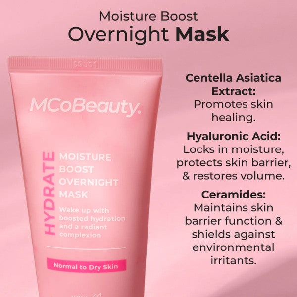 MCoBeauty Moisture Boost Overnight Mask 100ml
