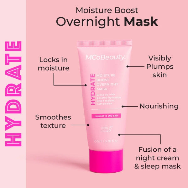 MCoBeauty Moisture Boost Overnight Mask 100ml
