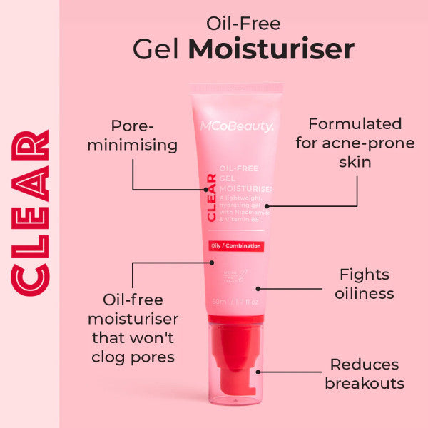 MCoBeauty Oil-Free Gel Moisturiser 50ml