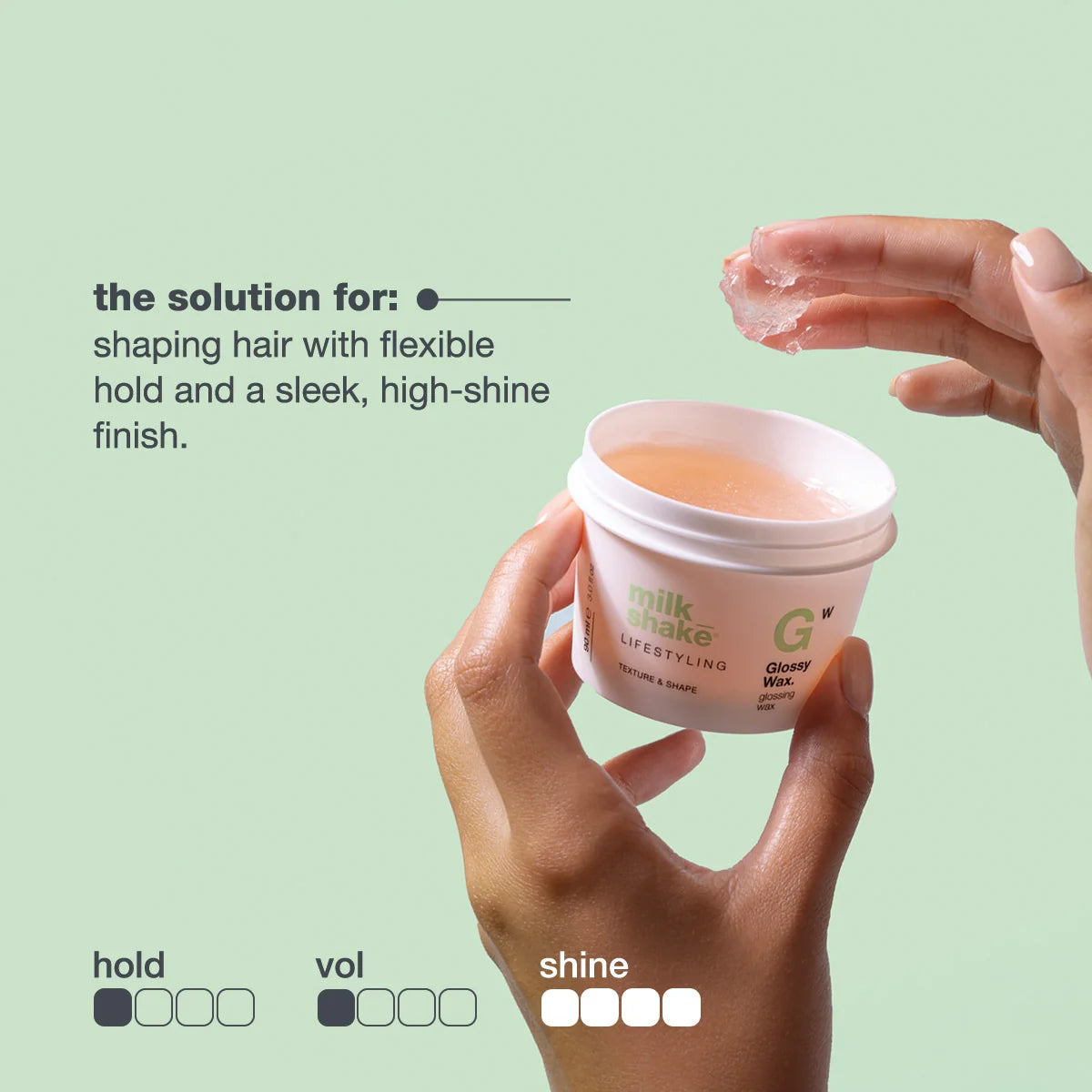 Milk Shake Lifestyling Glossy Wax 90ml