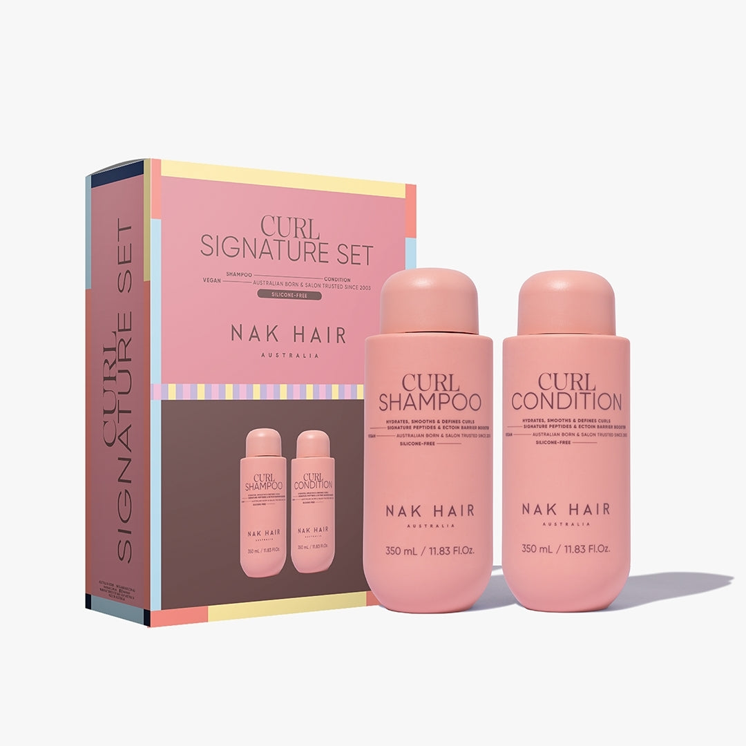 NAK Hair CURL 350ml Duo Gift Pack
