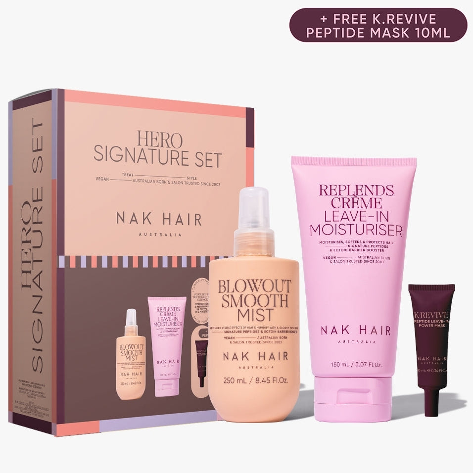 NAK Hair Signature HERO Duo Gift Pack