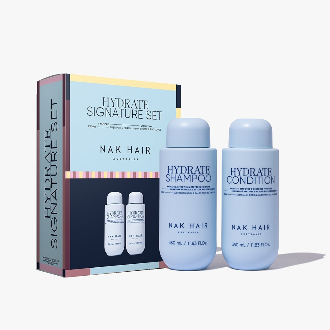 NAK Hair HYDRATE 350ml Duo Gift Pack