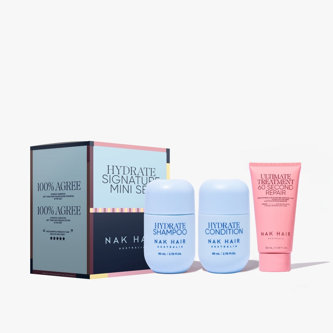 NAK Hair HYDRATE Mini Gift Pack