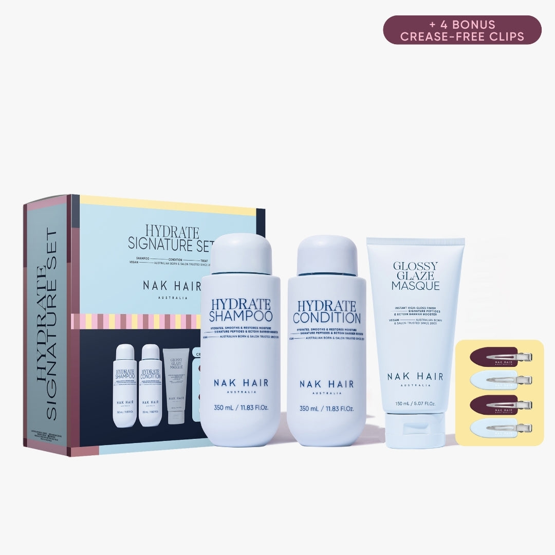 NAK Hair HYDRATE Trio Gift Pack