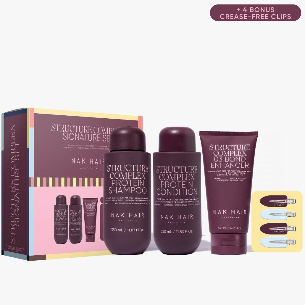 NAK Hair STRUCTURE COMPLEX Trio Gift Pack