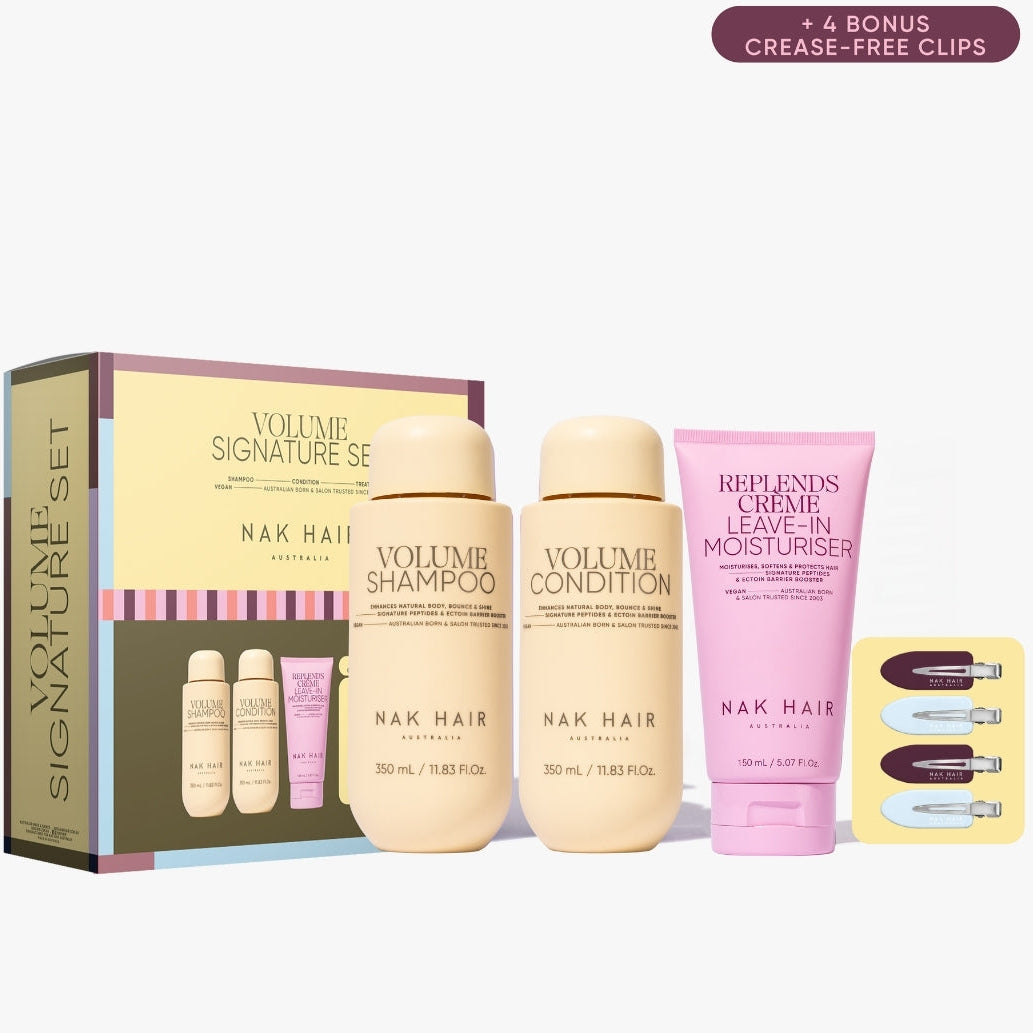 NAK Hair VOLUME Trio Gift Pack