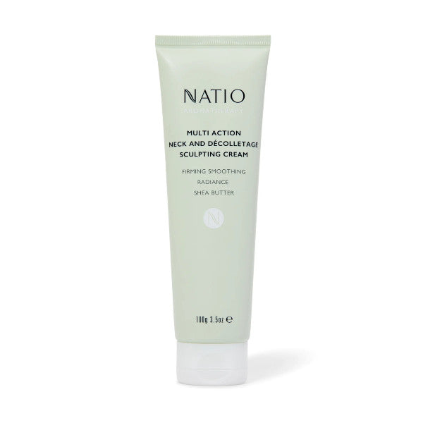 Natio Aromatherapy Multi Action Neck and Decolletage Sculpting Cream 100g