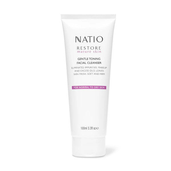 Natio Restore Gentle Toning Facial Cleanser 100ml