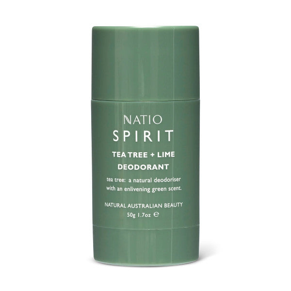 Natio Spirit Tea Tree + Lime Deodorant 50g