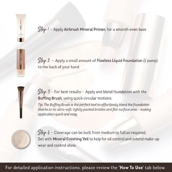 Nude By Nature Flawless Liquid Foundation