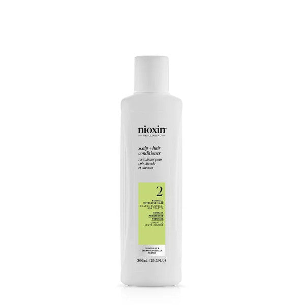 Nioxin System 2 Conditioner 300ml - For Natural Hair with Progressed Thinning