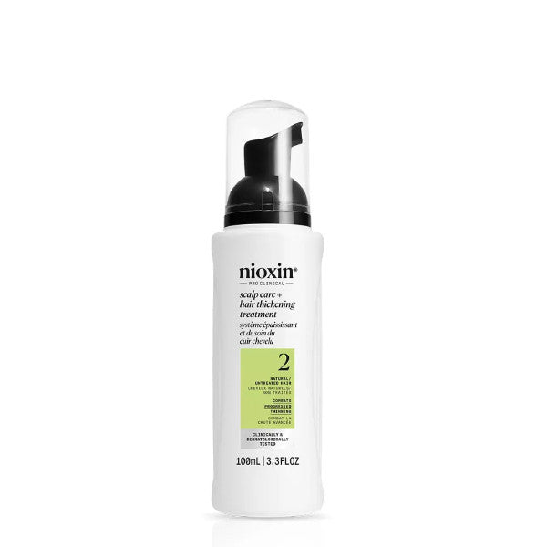 Nioxin System 2  Leave In Treatment 100ml - For Natural Hair with Progressed Thinning