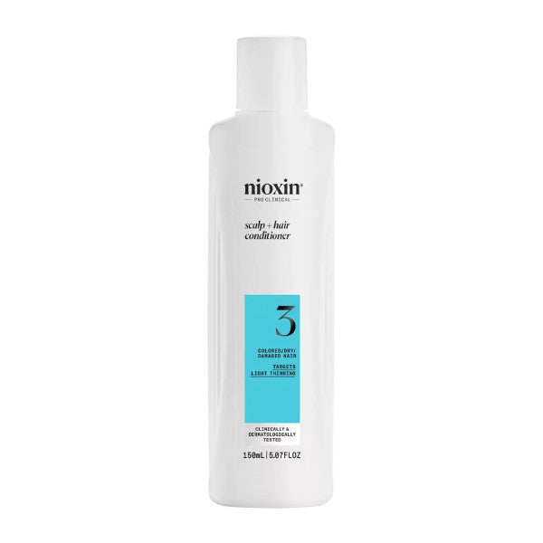 Nioxin System 3 Conditioner 300ml - For Coloured Hair with Light Thinning