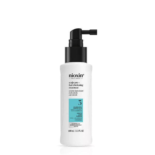 Nioxin System 3  Leave In Treatment 100ml - For Coloured Hair with Light Thinning