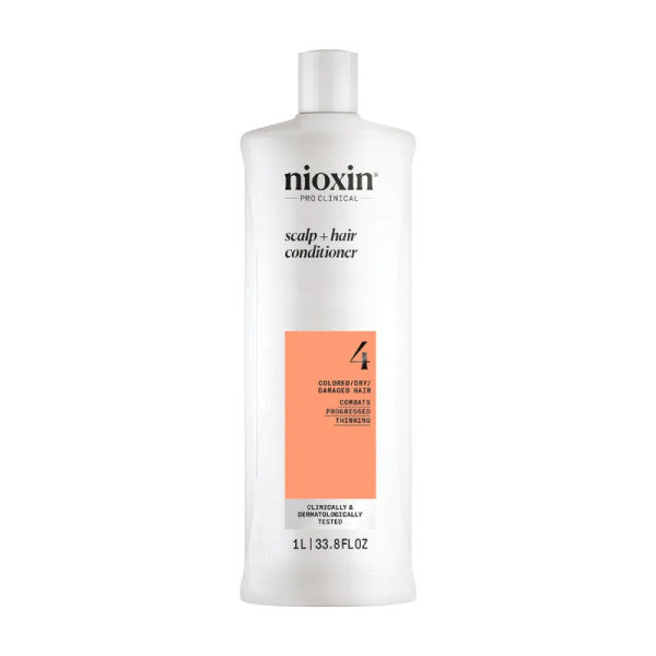 Nioxin System 4 Conditioner 1L - For Coloured Hair with Progressed Thinning