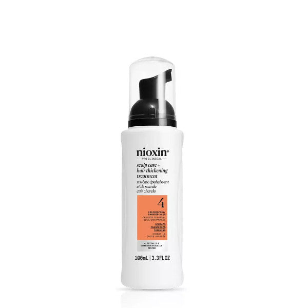 Nioxin System 4  Leave In Treatment 100ml - For Coloured Hair with Progressed Thinning
