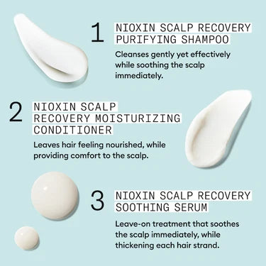 Nioxin Scalp Recovery Shampoo 200ml - For Itchy Flaky Scalp