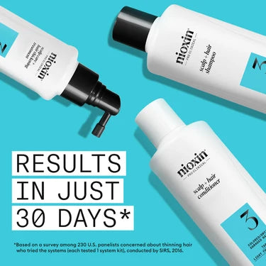 Nioxin System 3 Trial Kit - For Coloured Hair with Light Thinning
