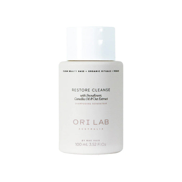 NAK Hair ORI Lab RESTORE Cleanse Shampoo TRAVEL 100ml