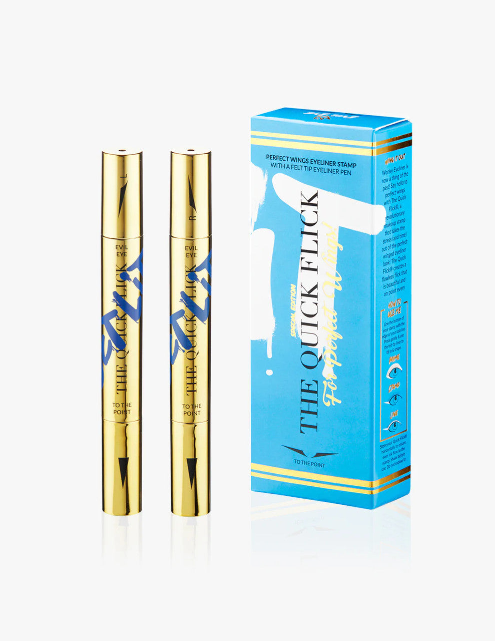 The Quick Flick Winged Eyeliner Stamp - TO THE POINT COLOURS