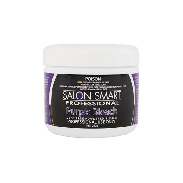 Salon Smart PURPLE Dust Free Powdered Bleach 250g Tub