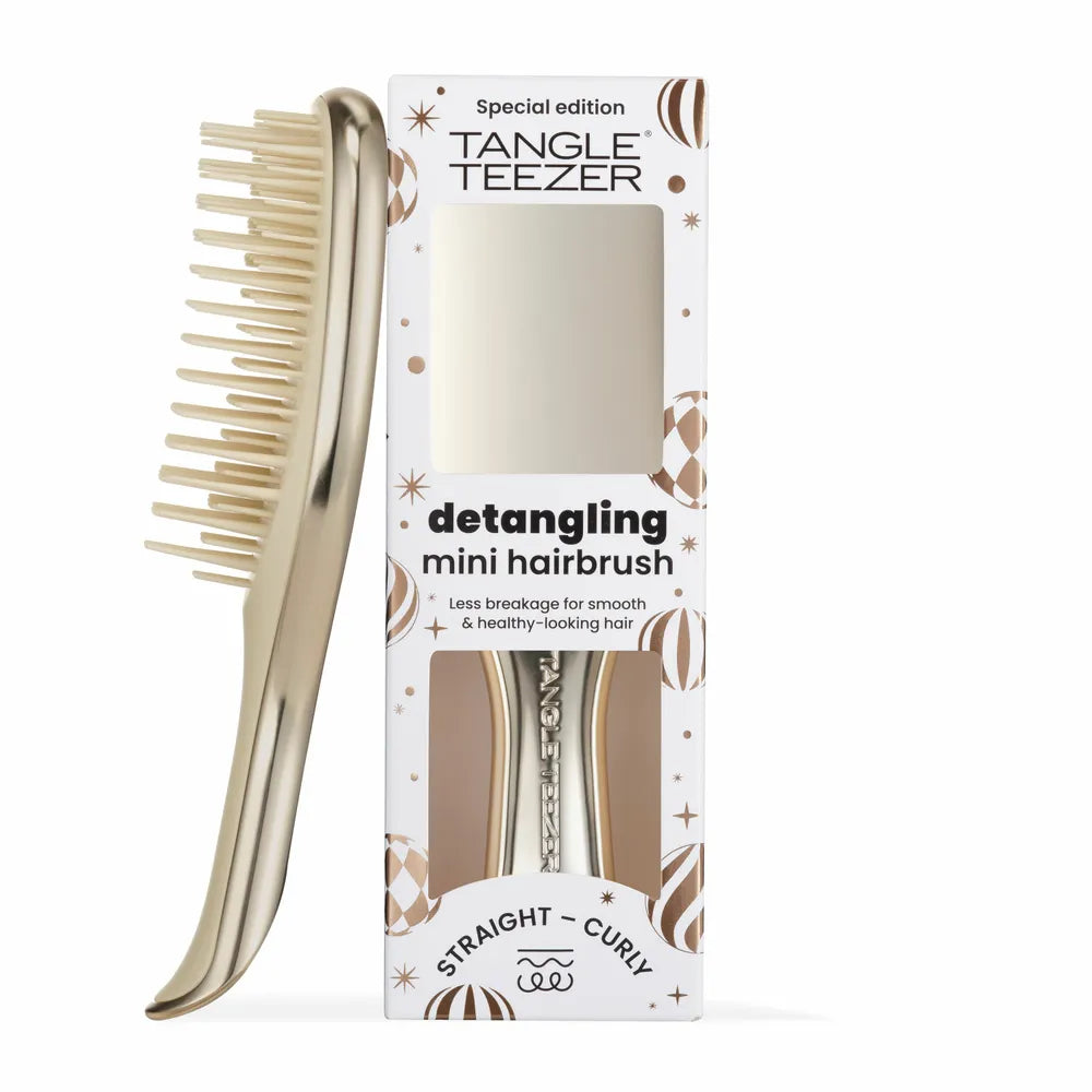 Tangle Teezer The Ultimate Detangler MINI - Chrome Champagne Gold