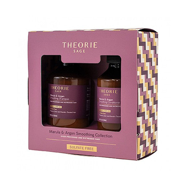 Theorie Sage: Marula & Argan Oil Smoothing TRAVEL Duo Set