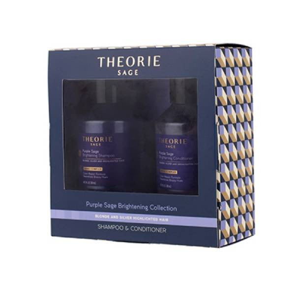 Theorie Sage: Purple Sage Brightening TRAVEL Duo Set
