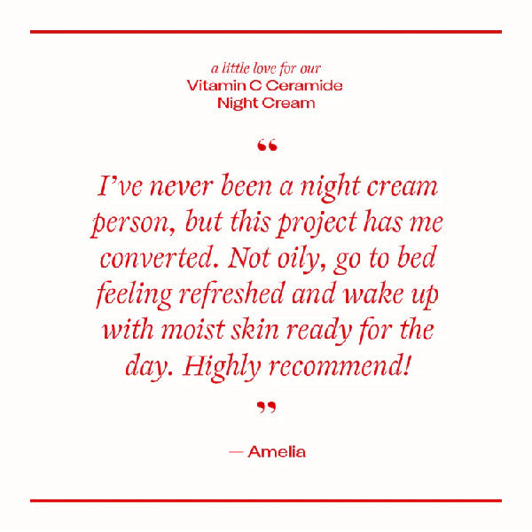 Trilogy Vitamin C Ceramide Night Cream 60ml
