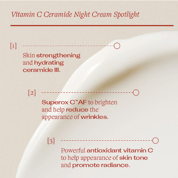 Trilogy Vitamin C Ceramide Night Cream 60ml