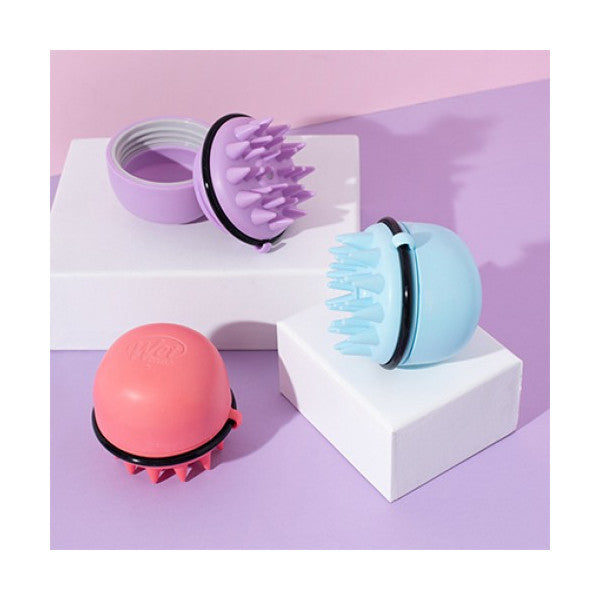 Wet Brush Exfoliating Scalp Massager Brush - CORAL